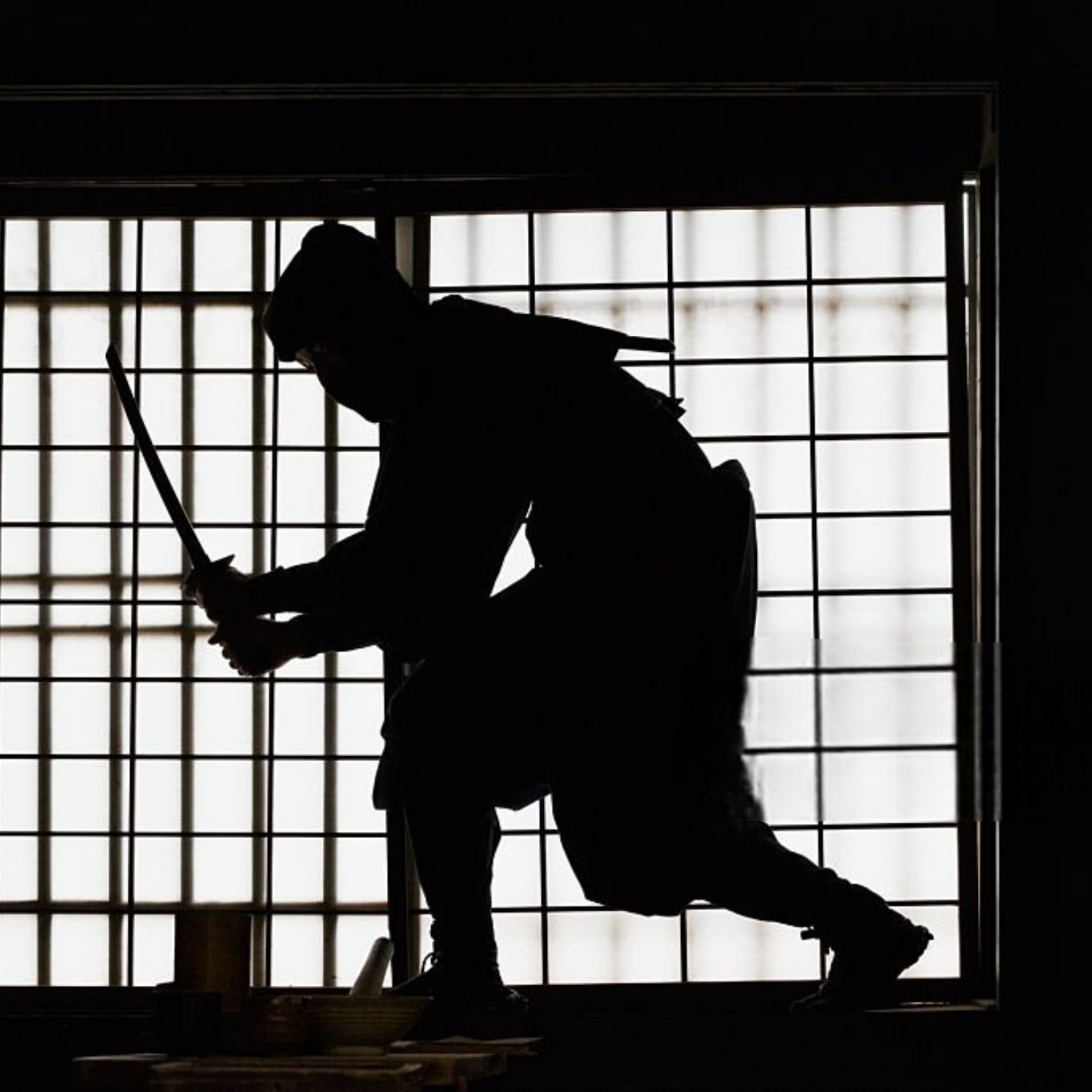 Tenka Fubu Hanging Scroll - Calligraphie japonaise fabriquée à la main
