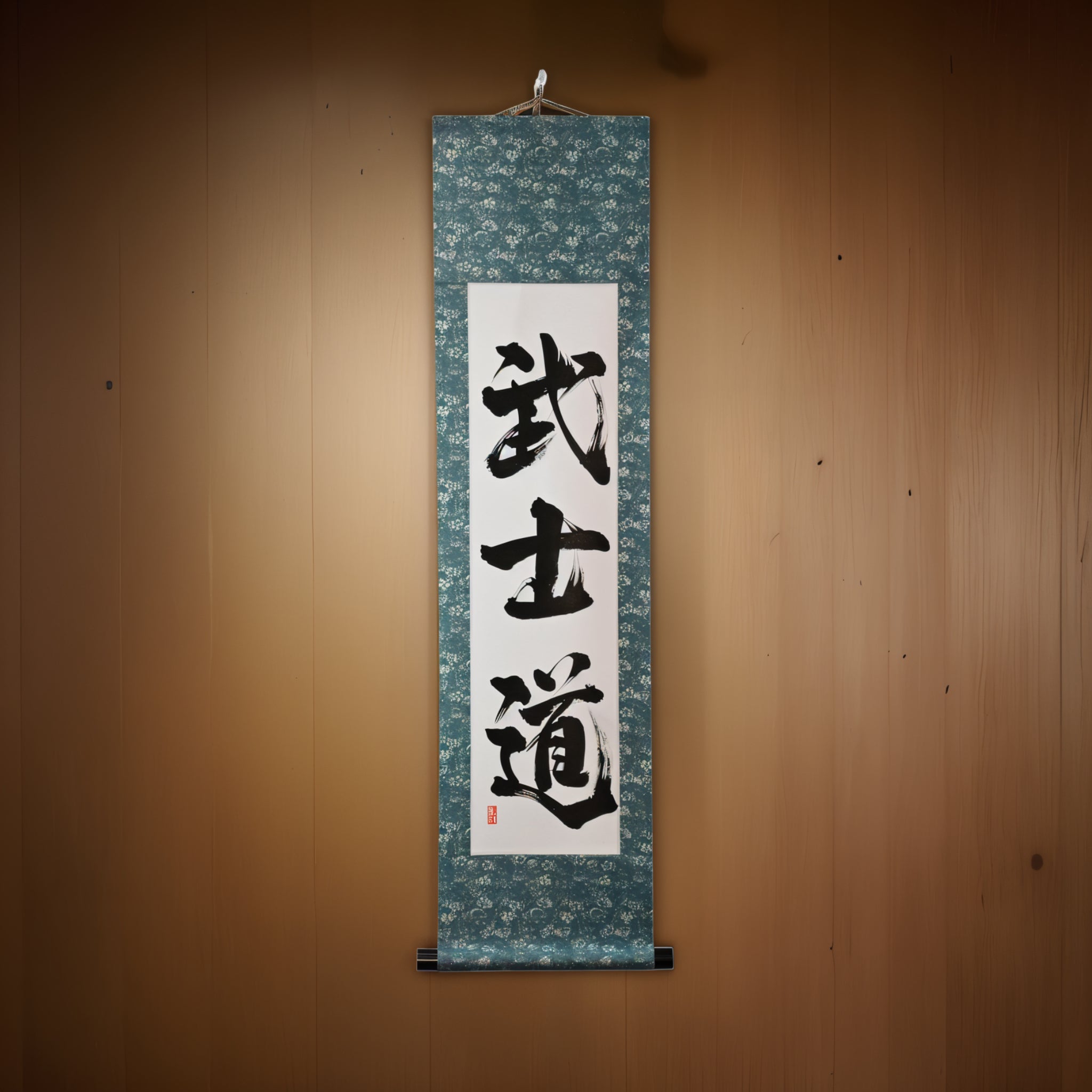 Tenka Fubu Hanging Scroll - Calligraphie japonaise fabriquée à la main