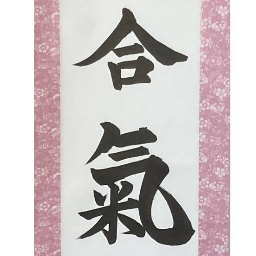 Takemusu Aiki, The Philosophy of Aikido - Handcrafted Japanese Calligraphy Shodo Artwork (Free Shipping)